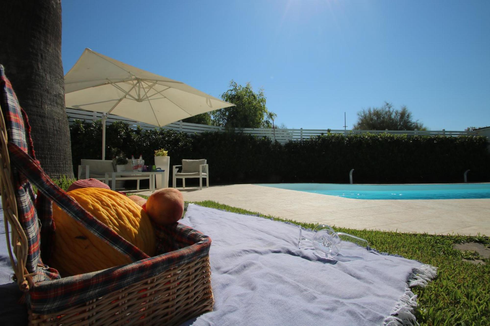 Edri Beach House - Villa Con Piscina Pontecagnano Exteriér fotografie