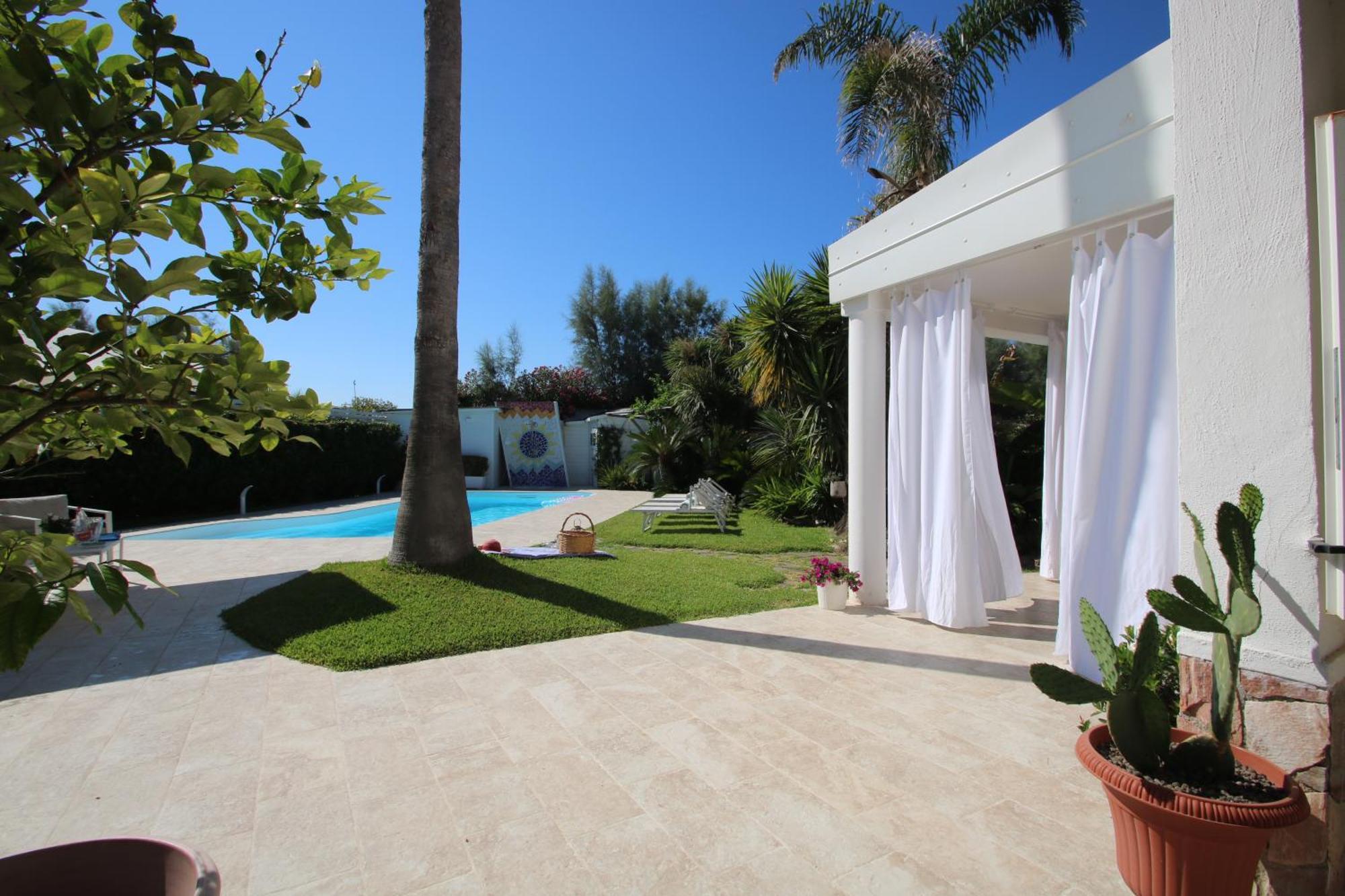 Edri Beach House - Villa Con Piscina Pontecagnano Exteriér fotografie