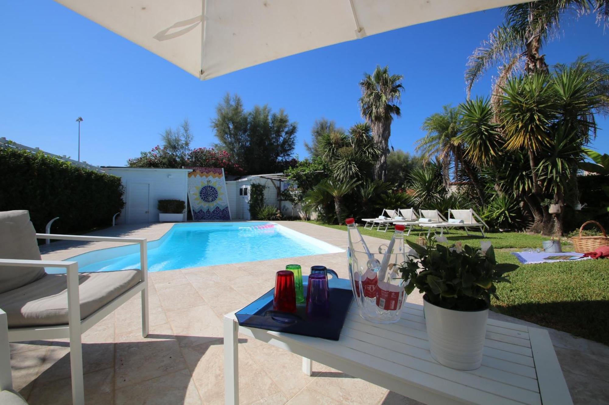 Edri Beach House - Villa Con Piscina Pontecagnano Exteriér fotografie